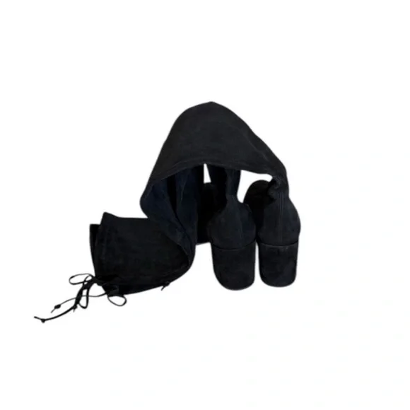 STUART WEITZMAN Landmark Over-the-Knee Suede Boots Size 7.5 - Picture 7 of 13